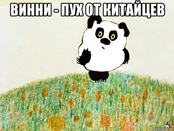 винни - пух от китайцев , Мем панды