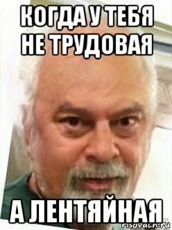 когда у тебя не трудовая а лентяйная