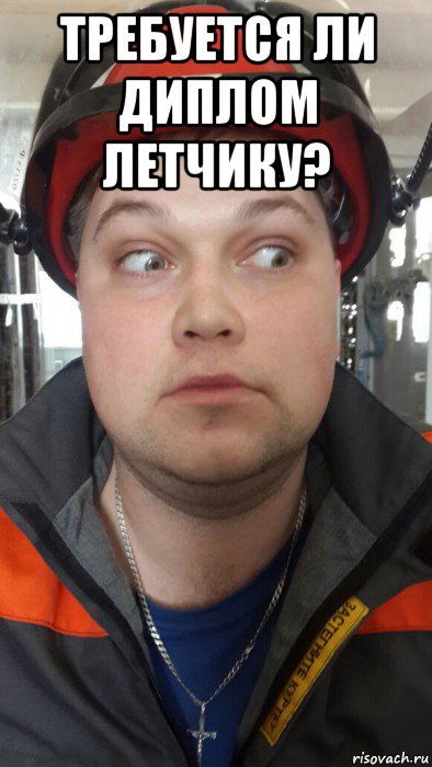 требуется ли диплом летчику? 