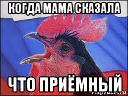 когда мама сказала что приёмный