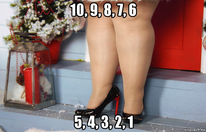 10, 9, 8, 7, 6 5, 4, 3, 2, 1