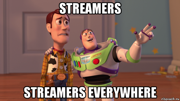 streamers streamers everywhere