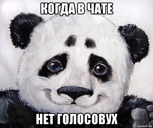 когда в чате нет голосовух