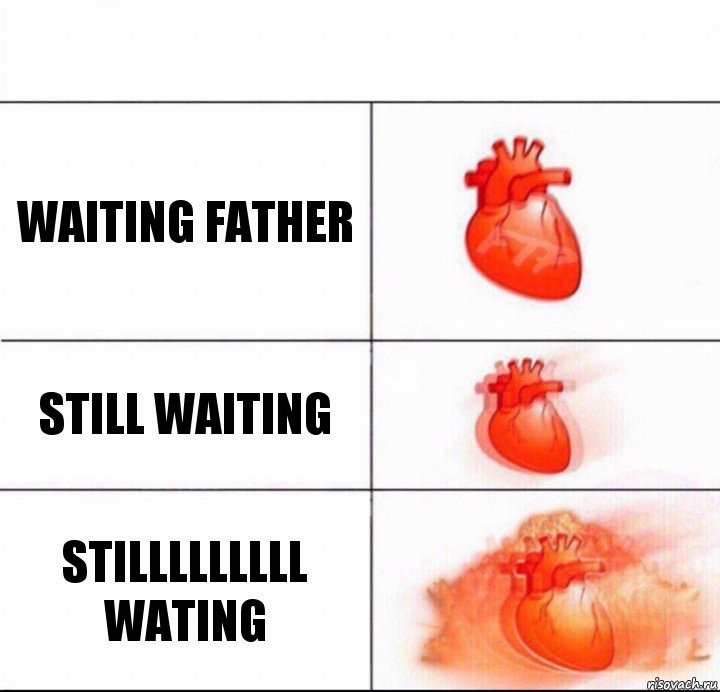Waiting Father Still Waiting Stilllllllll Wating