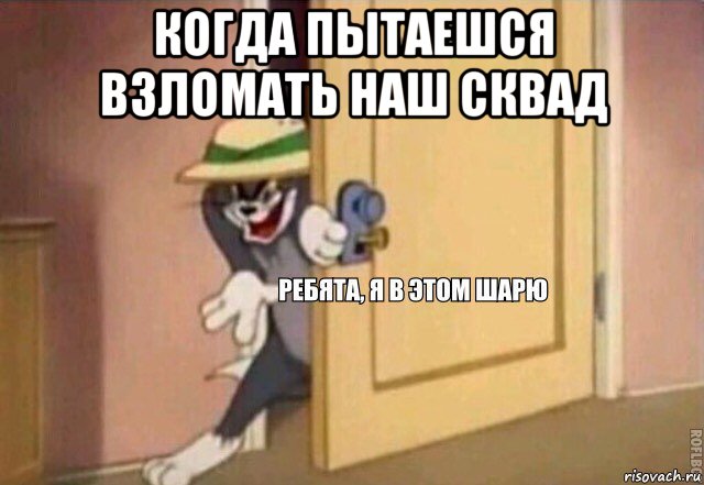 когда пытаешся взломать наш сквад , Мем    Ребята я в этом шарю