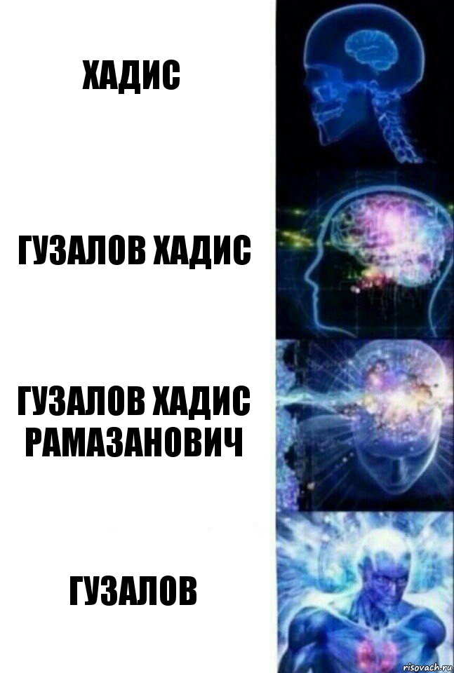 хадис гузалов хадис гузалов хадис рамазанович гузалов, Комикс  Сверхразум