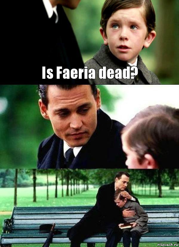 Is Faeria dead?  , Комикс Волшебная страна