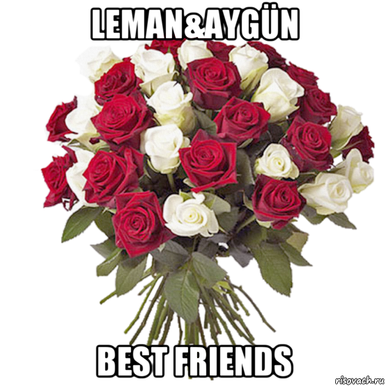 leman&aygün best friends, Мем цветы