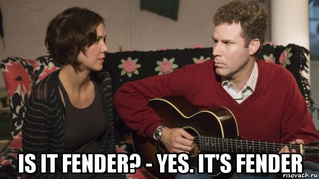  is it fender? - yes. it's fender