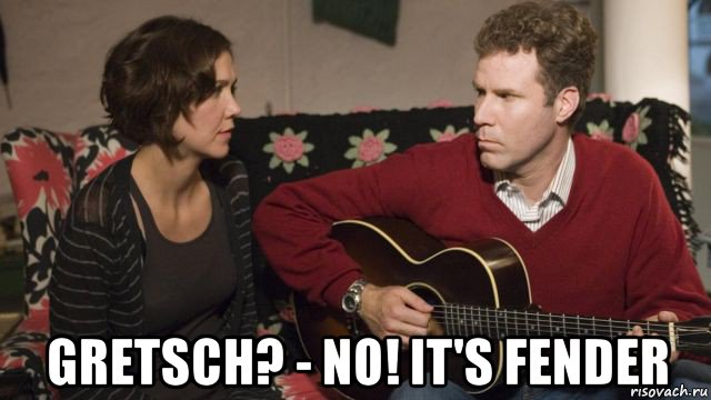  gretsch? - no! it's fender