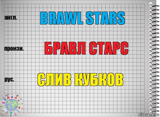 Brawl Stars Бравл Старс Слив Кубков, Комикс  Перевод с английского