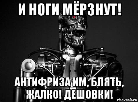 и ноги мёрзнут! антифриза им, блять, жалко! дешовки!