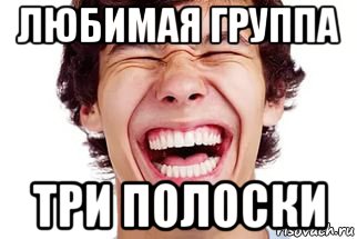 любимая группа три полоски