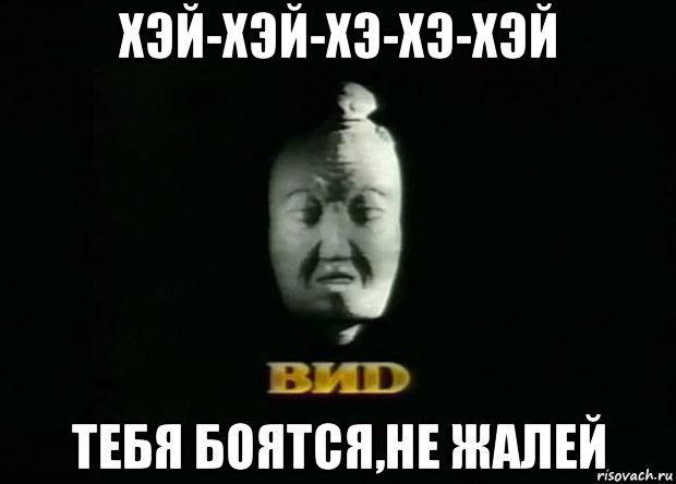 хэй-хэй-хэ-хэ-хэй тебя боятся,не жалей, Мем Виd