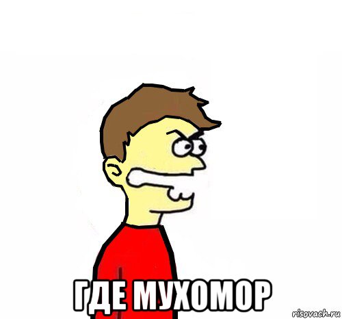  где мухомор