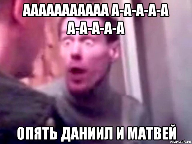 ааааааааааа а-а-а-а-а а-а-а-а-а опять даниил и матвей, Мем Запили