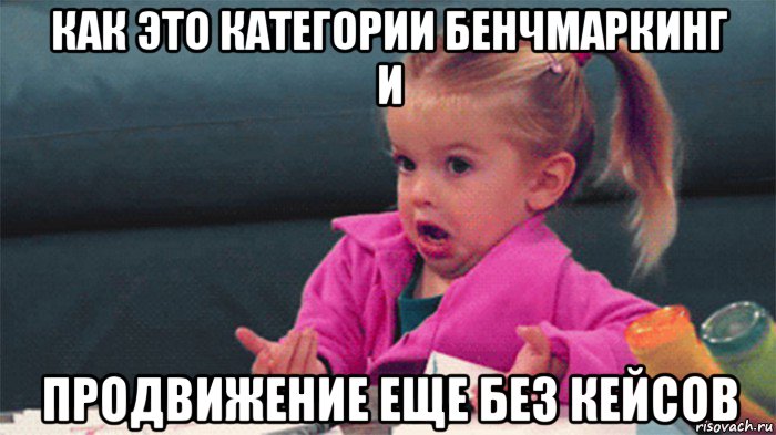 как это категории бенчмаркинг и продвижение еще без кейсов