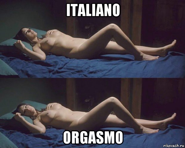 italiano orgasmo