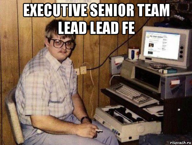 executive senior team lead lead fe 