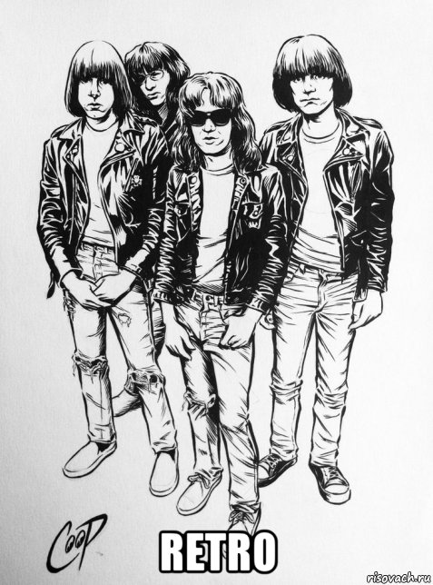  retro, Мем Ramones