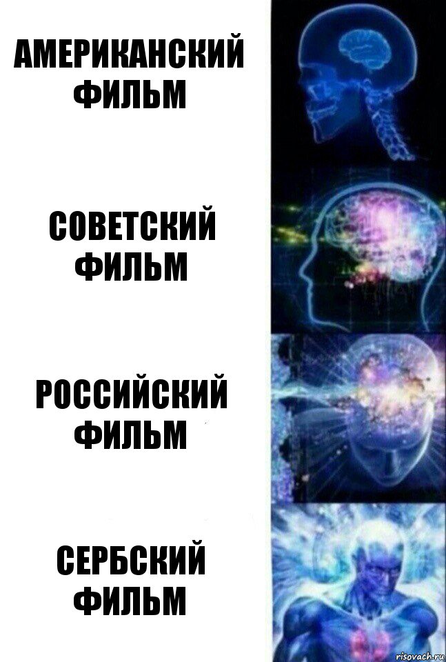 Американский фильм Советский фильм Российский фильм Сербский фильм, Комикс  Сверхразум