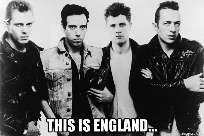 this is england..., Мем The Clash