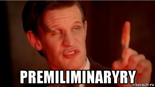  premiliminaryry