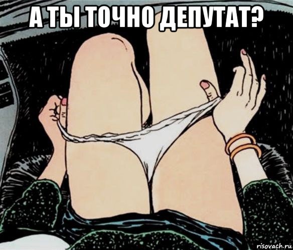 а ты точно депутат? , Мем А ты точно