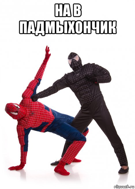 на в падмыхончик , Мем Человек паук