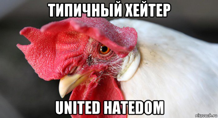 типичный хейтер united hatedom