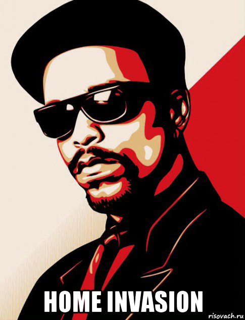  home invasion, Мем Ice-T