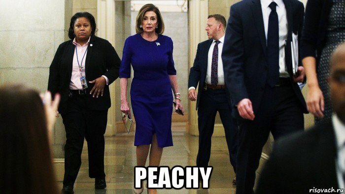  peachy, Мем Pelosi