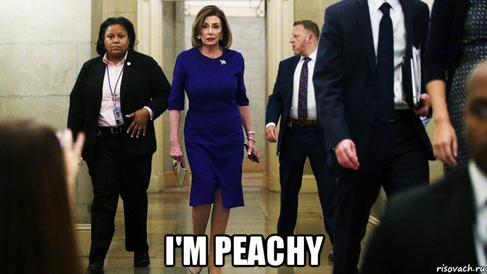  i'm peachy, Мем Pelosi