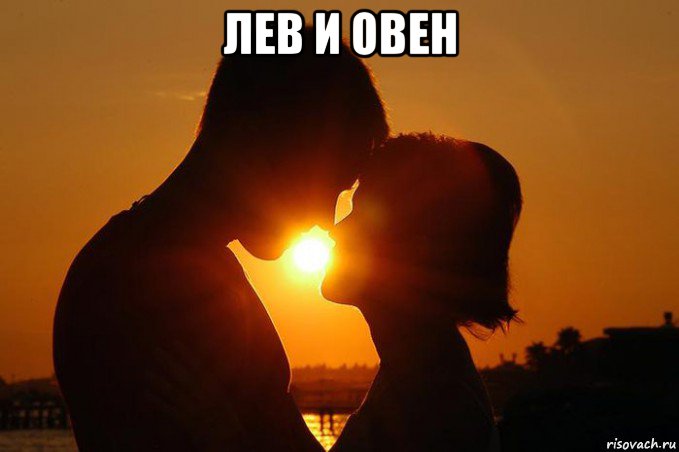 лев и овен 