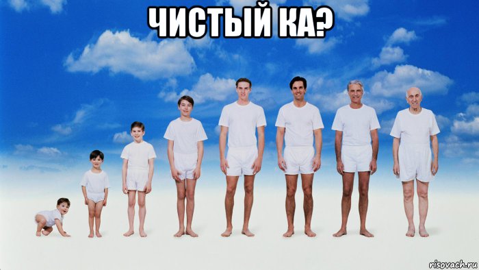 чистый ка? , Мем Рост человека