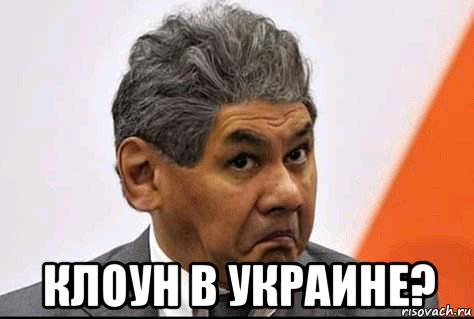  клоун в украине?, Мем Шойгу