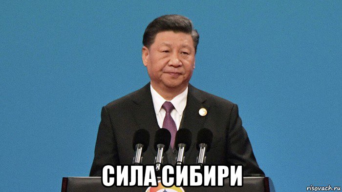  сила сибири, Мем Си