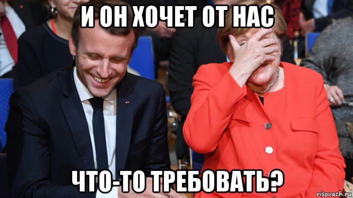 и он хочет от нас что-то требовать?, Мем Тупые