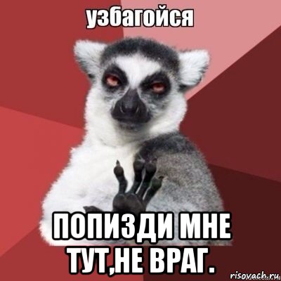  попизди мне тут,не враг.