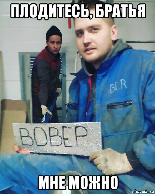 плодитесь, братья мне можно, Мем Владик6вавёр
