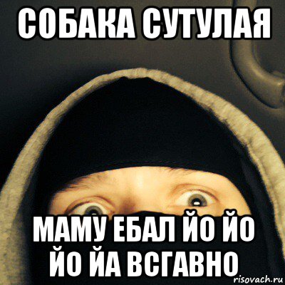 собака сутулая маму ебал йо йо йо йа всгавно, Мем Заболевание мозга