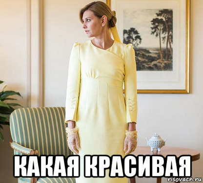  какая красивая, Мем Зеленская