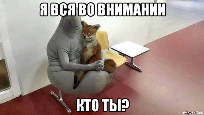 я вся во внимании кто ты?