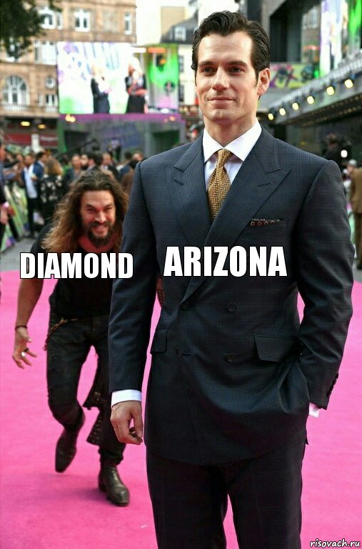 Arizona Diamond, Комикс Аквамен крадется к Супермену