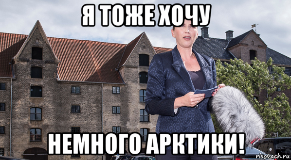 я тоже хочу немного арктики!, Мем Арктика