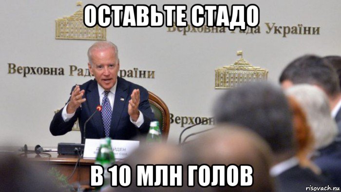 оставьте стадо в 10 млн голов