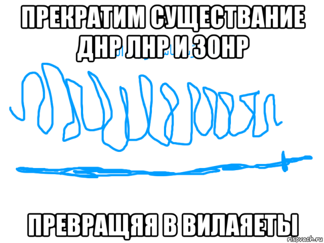 прекратим существание днр лнр и зонр превращяя в вилаяеты, Мем Эмират Новороссия