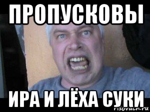 пропусковы ира и лёха суки, Мем Геннадий Горин