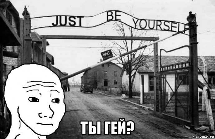  ты гей?, Мем Just Be Yourself