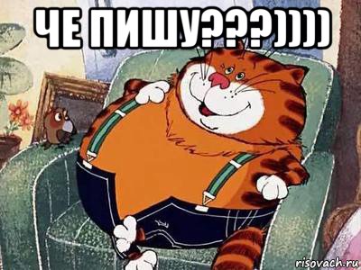 че пишу???)))) , Мем Кеша